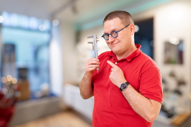 Christoph Romankiewicz bei Optik Busch